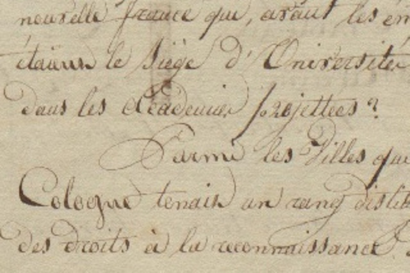 Akademie mit 5 Fakultäten, 1808