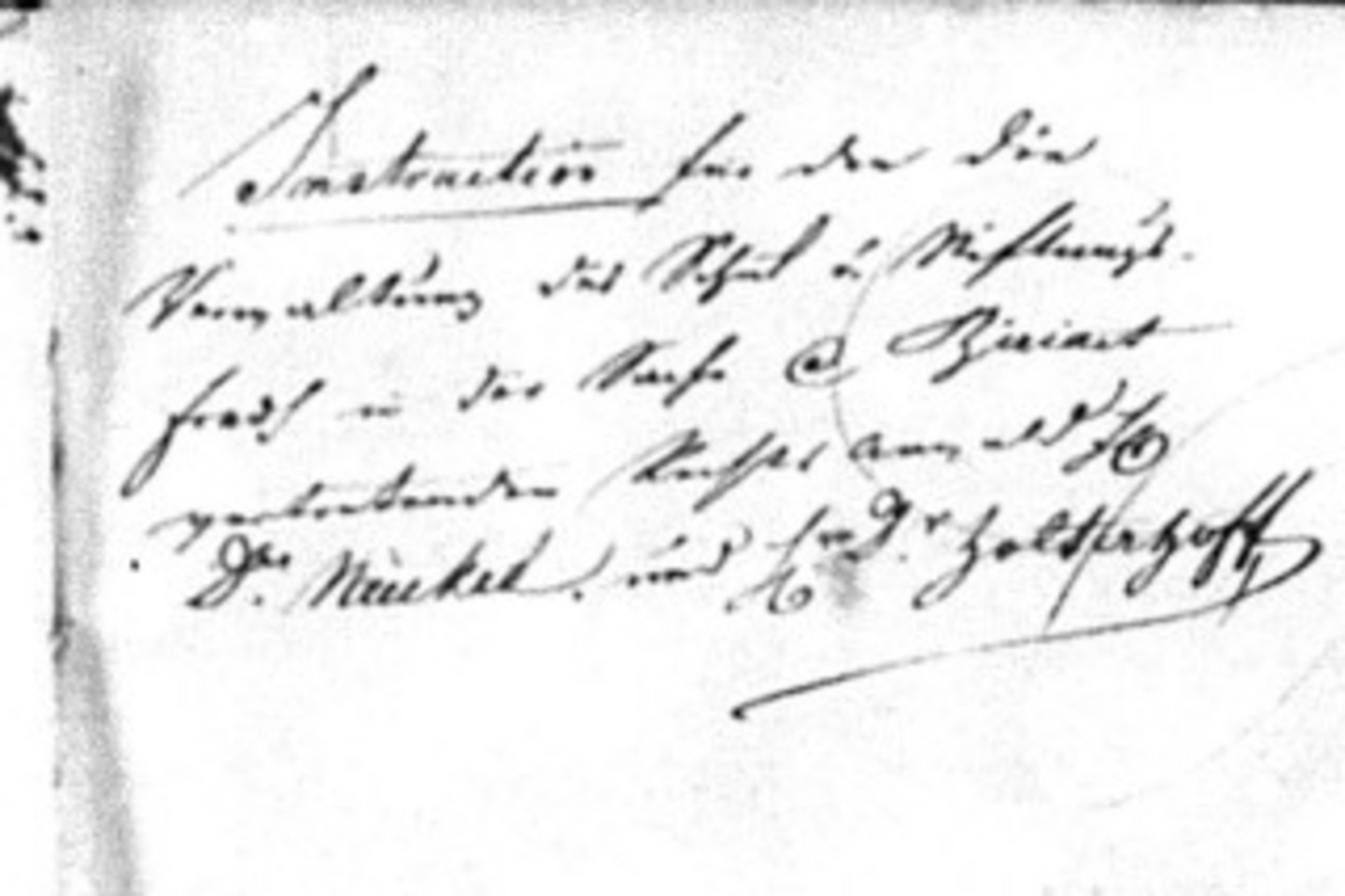 Instruktion für die Rechtsanwälte, 1823